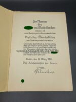 Dokumente des Diplom Ing. Albrecht Köhn Regierungsvermessungsrat – Bild 3