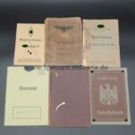 Dokumente HJ/ Kriegsmarine (Nymphe) Rengshausen Kurhessen