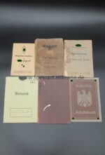 Dokumente HJ/ Kriegsmarine (Nymphe) Rengshausen Kurhessen
