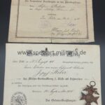 Urkunden Fuhrpark Kolonne/ Pferdepflege