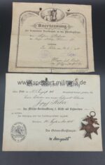 Urkunden Fuhrpark Kolonne/ Pferdepflege