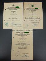 Dokumente /Urkunden Ritterkreuzträger Oberstleutnant Heinz - Eberhard Opitz – Bild 2