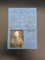 Dokumente /Urkunden Ritterkreuzträger Oberstleutnant Heinz - Eberhard Opitz – Bild 5