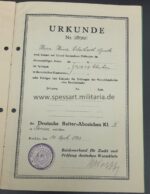 Dokumente /Urkunden Ritterkreuzträger Oberstleutnant Heinz - Eberhard Opitz – Bild 12