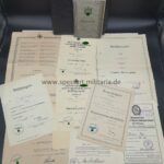 Dokumente/Urkunde Ritterkreuzträger Major Karl Heiland, Posthum, Inf Rgt.55