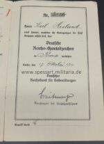 Dokumente/Urkunde Ritterkreuzträger Major Karl Heiland, Posthum, Inf Rgt.55 – Bild 7