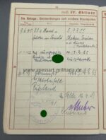Dokumente/Urkunde Ritterkreuzträger Major Karl Heiland, Posthum, Inf Rgt.55 – Bild 23