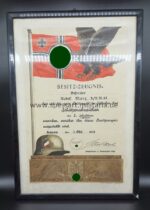 Urkunden den Uffz Marz 3. Inf. Rgt 88 Hanau – Bild 3