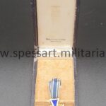 Ehrenkreuz der deutschen Mutter in Gold im Etui, Richard Sieper & Söhne Lüdenscheid