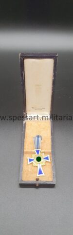 Ehrenkreuz der deutschen Mutter in Gold im Etui, Richard Sieper & Söhne Lüdenscheid