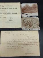 Kleine Dokumentengruppe MG Truppe WK1 – Bild 2