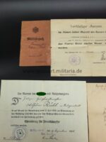 Kleine Dokumentengruppe MG Truppe WK1 – Bild 3
