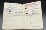 Soldbuch mit Urkunde aus Weiler / Pforzheim, 4.Gren.Rgt.585 – Bild 14