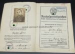 Urkunden mit Wehrpass aus Neustettin, Oberwachtmeister im 1.Flakregiment 61 8,8cm Flaksoldat – Bild 5