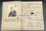 Urkunden mit Wehrpass aus Neustettin, Oberwachtmeister im 1.Flakregiment 61 8,8cm Flaksoldat – Bild 8