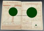 Urkunden mit Wehrpass aus Neustettin, Oberwachtmeister im 1.Flakregiment 61 8,8cm Flaksoldat – Bild 11