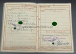 Urkunden mit Wehrpass aus Neustettin, Oberwachtmeister im 1.Flakregiment 61 8,8cm Flaksoldat – Bild 15