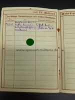 Urkunden mit Wehrpass aus Neustettin, Oberwachtmeister im 1.Flakregiment 61 8,8cm Flaksoldat – Bild 18