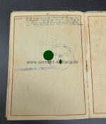 Urkunden mit Wehrpass aus Neustettin, Oberwachtmeister im 1.Flakregiment 61 8,8cm Flaksoldat – Bild 21