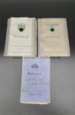 Wehrpässe Vater und Sohn aus Kempten/Füssen