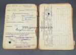 Soldbuch mit Orden und Urkunde eines Mannes aus Schwerin – Bild 6