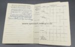 Luftwaffe Soldbuch schw.Flak.Ers.Abt.33 Weimar – Bild 7