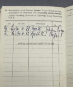 Luftwaffe Soldbuch schw.Flak.Ers.Abt.33 Weimar – Bild 8
