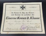 Wehrmacht Heer, Wehrpass & Urkunden (Wiederholungsspange) des Sanitätsunteroffiziers Paul Beimel aus Langen-Brück, Liegnitz (Schlesien), 1.Krankenkraftwagen Zug 263 (263. Infanterie Division) Frankreich, Westfront – Bild 4