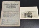 Wehrmacht Heer, Wehrpass & Urkunden (Wiederholungsspange) des Sanitätsunteroffiziers Paul Beimel aus Langen-Brück, Liegnitz (Schlesien), 1.Krankenkraftwagen Zug 263 (263. Infanterie Division) Frankreich, Westfront – Bild 6