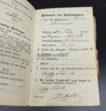 Wehrmacht Heer, Wehrpass & Urkunden (Wiederholungsspange) des Sanitätsunteroffiziers Paul Beimel aus Langen-Brück, Liegnitz (Schlesien), 1.Krankenkraftwagen Zug 263 (263. Infanterie Division) Frankreich, Westfront – Bild 8