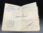 Wehrmacht Heer, Wehrpass & Urkunden (Wiederholungsspange) des Sanitätsunteroffiziers Paul Beimel aus Langen-Brück, Liegnitz (Schlesien), 1.Krankenkraftwagen Zug 263 (263. Infanterie Division) Frankreich, Westfront – Bild 10