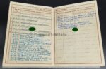 Wehrmacht Heer, Wehrpass & Urkunden (Wiederholungsspange) des Sanitätsunteroffiziers Paul Beimel aus Langen-Brück, Liegnitz (Schlesien), 1.Krankenkraftwagen Zug 263 (263. Infanterie Division) Frankreich, Westfront – Bild 19