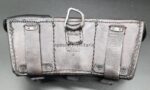 1.Weltkrieg Patronentasche, geschwärztes Leder – Bild 5