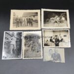 6x Fotos Fahnenträger
