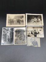 6x Fotos Fahnenträger