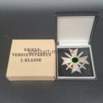 Kriegsverdienstkreuz 1.Klasse 1939 mit Schwerter im Umkarton