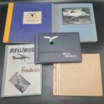 Lot 5x Fotoalben 3.Staffel Heeresaufklärungsgruppe 32 des Feldwebels Hans Hirth aus Würzburg, Luftaufnahmen Frankreich 1940 & Südrussland 1941 (Feldpostnummer 33960)