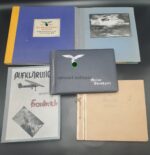 Lot 5x Fotoalben 3.Staffel Heeresaufklärungsgruppe 32 des Feldwebels Hans Hirth aus Würzburg, Luftaufnahmen Frankreich 1940 & Südrussland 1941 (Feldpostnummer 33960)