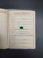 Wehrmacht Heer, Wehrpass & Dokumente des Feldwebels Karl Gutjahr aus Chicago!, Feldpostamt 776 (PzAOK 2 "Guderian") – Bild 6