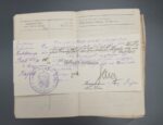 1.Weltkrieg, Militärpass des Gefreiten Adam Bergmann aus Hausen (Offenbach am Main) Stellungskämpfe Verdun, Argonnen, Champagne – Bild 7