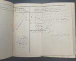 1.Weltkrieg, Militärpass des Gefreiten Adam Bergmann aus Hausen (Offenbach am Main) Stellungskämpfe Verdun, Argonnen, Champagne – Bild 10