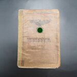 Wehrmacht Heer, Soldbuch (Zweitschrift) des Oberfeldwebel Johann Greff aus Bochum-Hordel, Grenadier Regiment 284, (96. Infanterie-Division) Ostfront