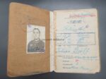 Wehrmacht Heer, Soldbuch (Zweitschrift) des Oberfeldwebel Johann Greff aus Bochum-Hordel, Grenadier Regiment 284, (96. Infanterie-Division) Ostfront – Bild 2