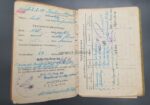 Wehrmacht Heer, Soldbuch (Zweitschrift) des Oberfeldwebel Johann Greff aus Bochum-Hordel, Grenadier Regiment 284, (96. Infanterie-Division) Ostfront – Bild 3