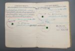 Wehrmacht Heer, Soldbuch (Zweitschrift) des Oberfeldwebel Johann Greff aus Bochum-Hordel, Grenadier Regiment 284, (96. Infanterie-Division) Ostfront – Bild 11
