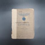 Wehrmacht Heer, Soldbuch des Obergefreiten Hermann Riebold aus Rotenburg (Fulda), Stab./Infanterie Regiment 459, (251. Infanterie-Division) Ostfront