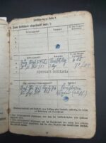 Wehrmacht Heer, Soldbuch des Obergefreiten Hermann Riebold aus Rotenburg (Fulda), Stab./Infanterie Regiment 459, (251. Infanterie-Division) Ostfront – Bild 11