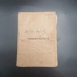 Wehrmacht Heer, Soldbuch des Unteroffiziers Hermann Gräper aus Südfelde (Minden), Grenadier Regiment 74, (19. Volks-Grenadier-Division) Kampfhandlungen Saarpfalz