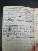 Wehrmacht Heer, Soldbuch des Unteroffiziers Hermann Gräper aus Südfelde (Minden), Grenadier Regiment 74, (19. Volks-Grenadier-Division) Kampfhandlungen Saarpfalz – Bild 16