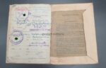 Wehrmacht Heer, Soldbuch des Unteroffiziers Hermann Gräper aus Südfelde (Minden), Grenadier Regiment 74, (19. Volks-Grenadier-Division) Kampfhandlungen Saarpfalz – Bild 17
